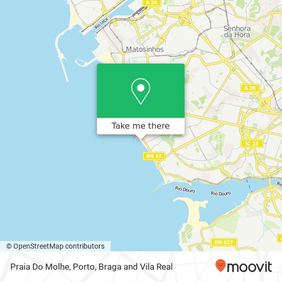 Praia Do Molhe map