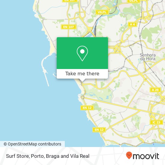 Surf Store map