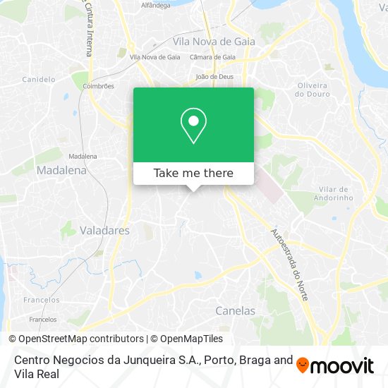 Centro Negocios da Junqueira S.A. map