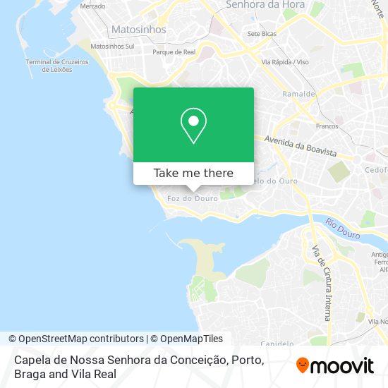 Capela de Nossa Senhora da Conceição mapa