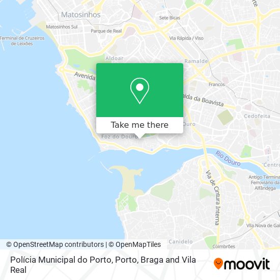 Polícia Municipal do Porto map