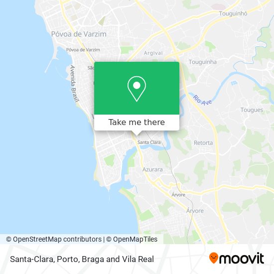 Santa-Clara map