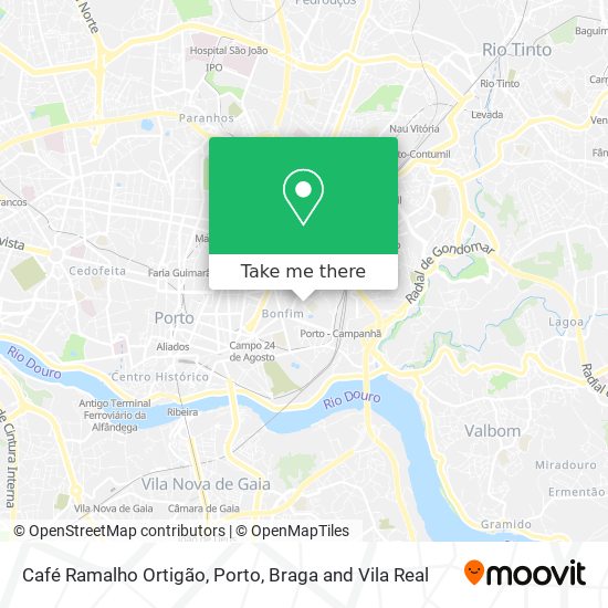 Café Ramalho Ortigão map