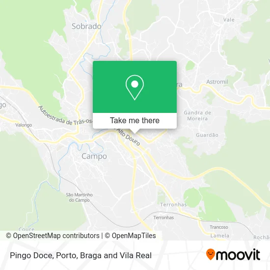 Pingo Doce map