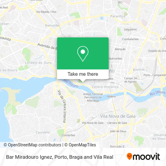 Bar Miradouro Ignez map