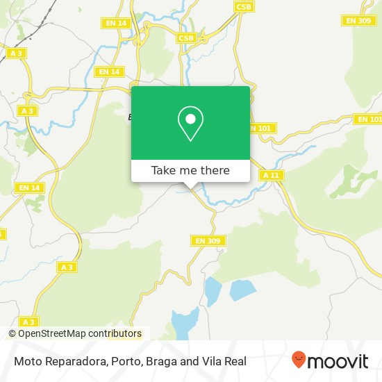 Moto Reparadora map