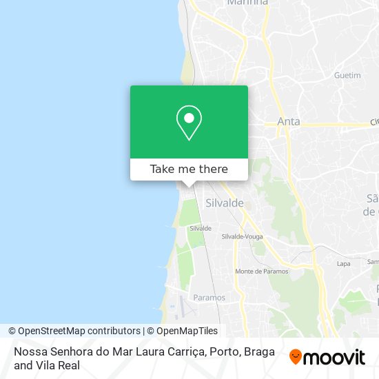 Nossa Senhora do Mar Laura Carriça map