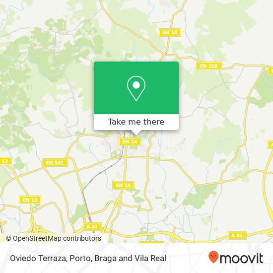 Oviedo Terraza map