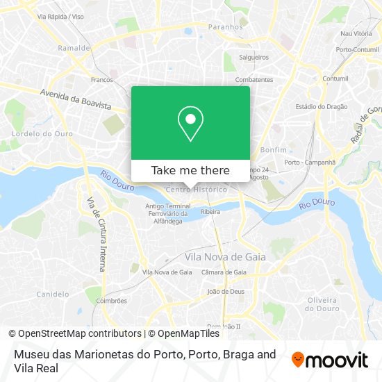 Museu das Marionetas do Porto map