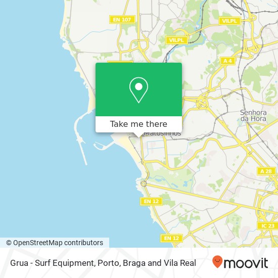 Grua - Surf Equipment map