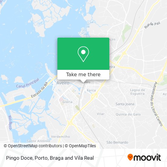 Pingo Doce map