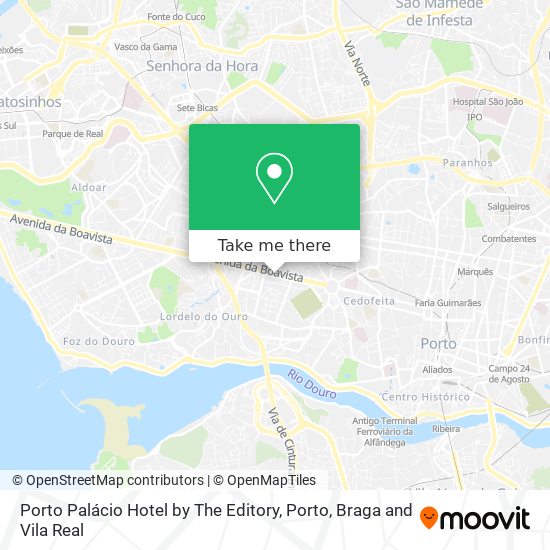 Porto Palácio Hotel by The Editory map