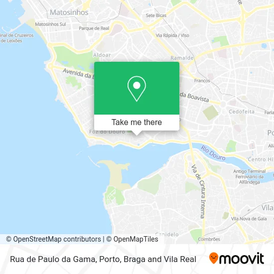 Rua de Paulo da Gama map