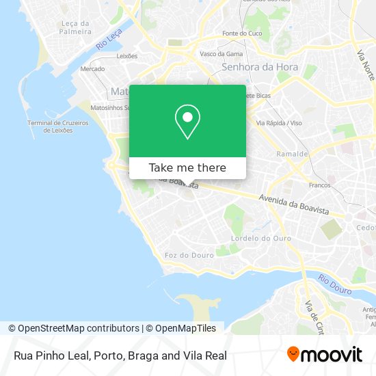 Rua Pinho Leal map