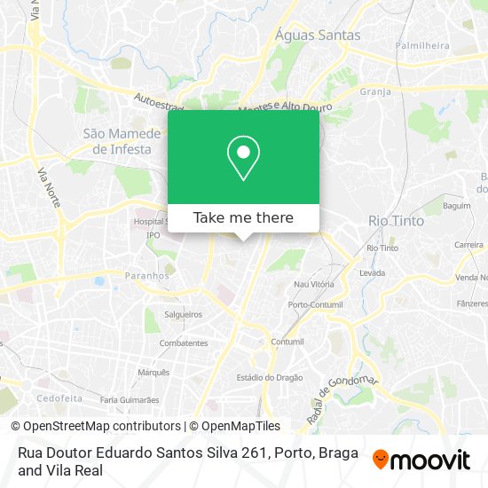 Rua Doutor Eduardo Santos Silva 261 map