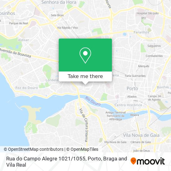 Rua do Campo Alegre 1021/1055 map