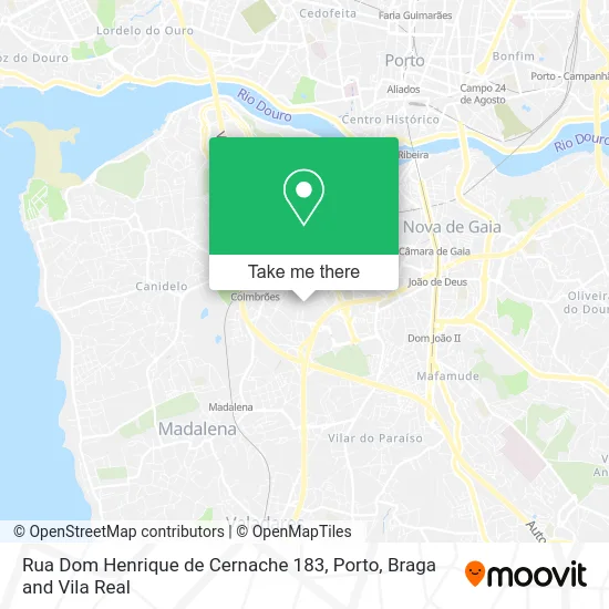 Rua Dom Henrique de Cernache 183 map