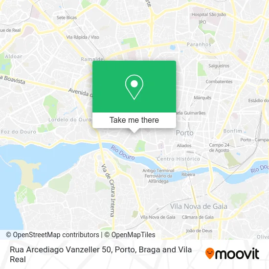 Rua Arcediago Vanzeller 50 map