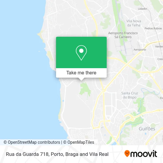 Rua da Guarda 718 map