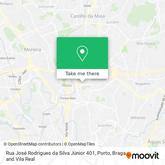 Rua José Rodrigues da Silva Júnior 401 map