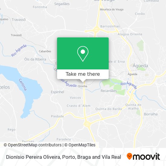 Dionísio Pereira Oliveira map