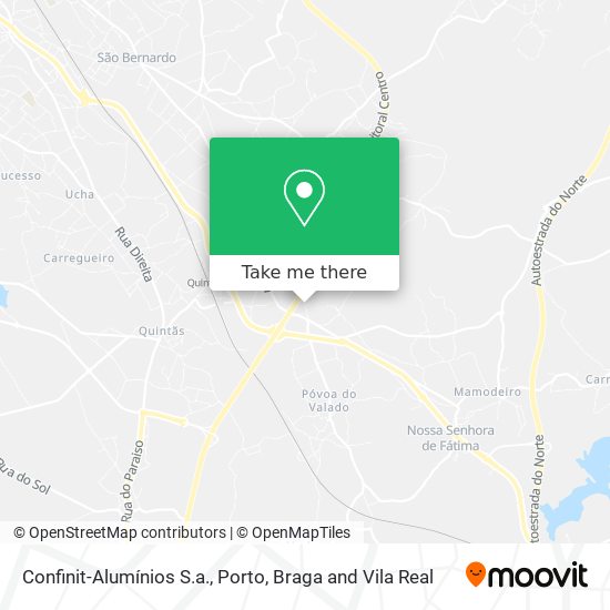 Confinit-Alumínios S.a. map