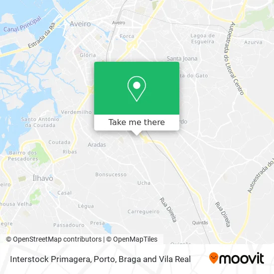 Interstock Primagera map