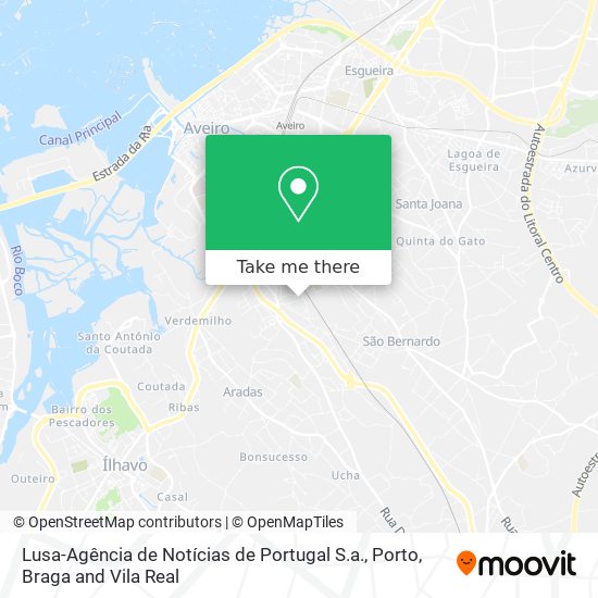 Lusa-Agência de Notícias de Portugal S.a. map