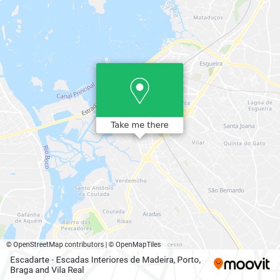 Escadarte - Escadas Interiores de Madeira map