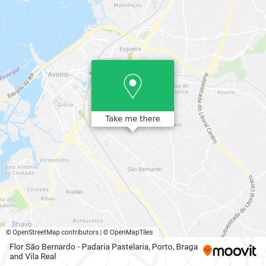 Flor São Bernardo - Padaria Pastelaria map