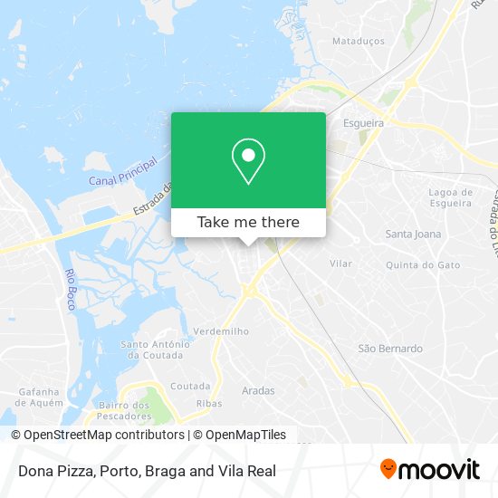 Dona Pizza map