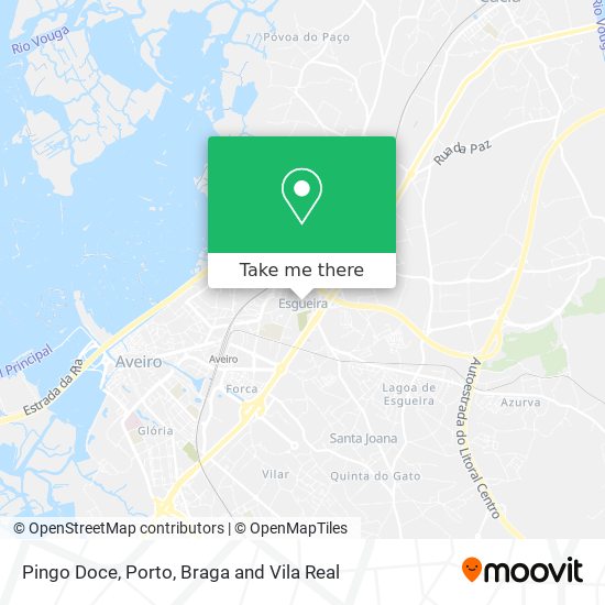 Pingo Doce map