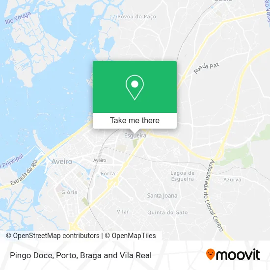Pingo Doce map