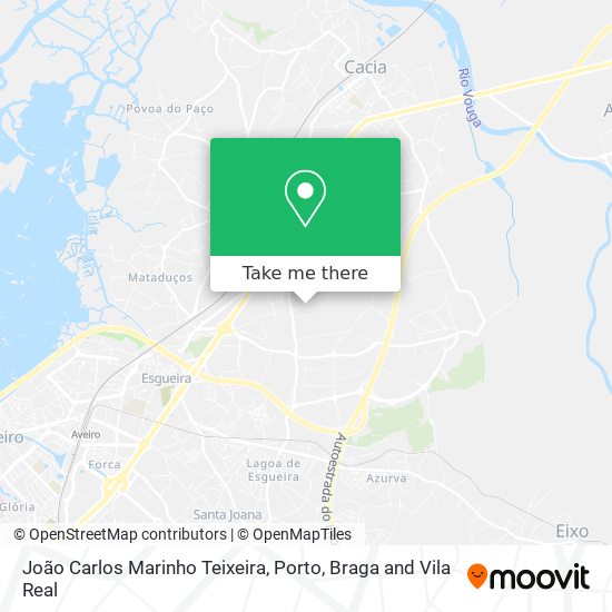 João Carlos Marinho Teixeira mapa