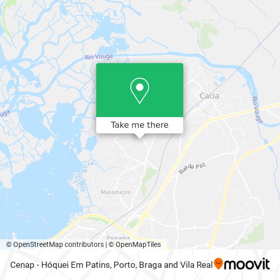 Cenap - Hóquei Em Patins map