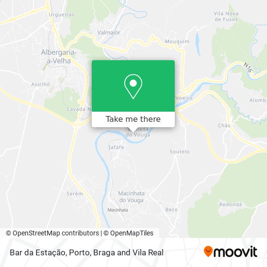 Bar da Estação mapa