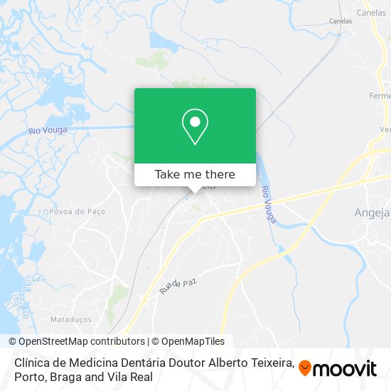 Clínica de Medicina Dentária Doutor Alberto Teixeira map
