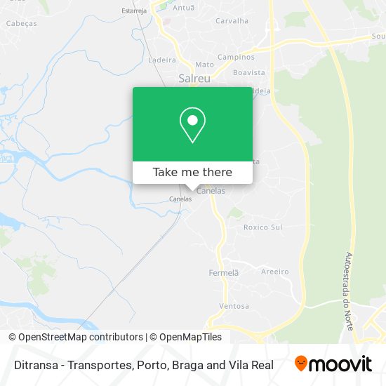 Ditransa - Transportes map