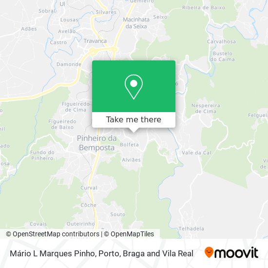 Mário L Marques Pinho mapa