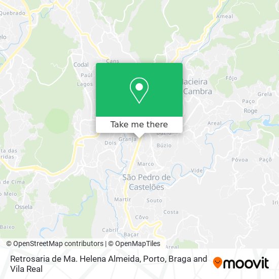 Retrosaria de Ma. Helena Almeida map