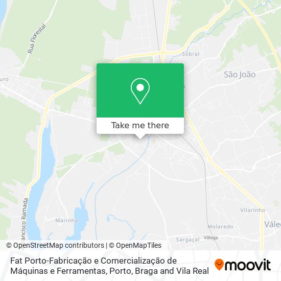 Fat Porto-Fabricação e Comercialização de Máquinas e Ferramentas map