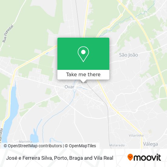 José e Ferreira Silva map