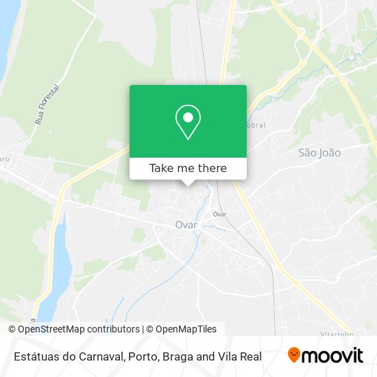 Estátuas do Carnaval map