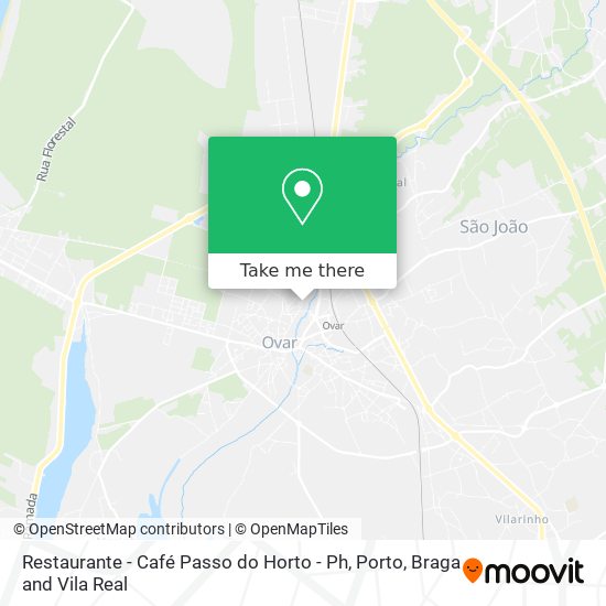 Restaurante - Café Passo do Horto - Ph mapa