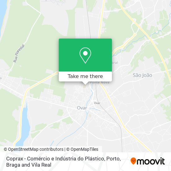 Coprax - Comércio e Indústria do Plástico mapa