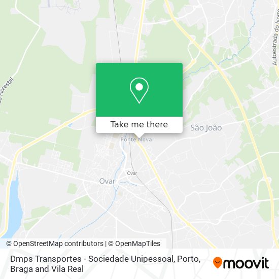 Dmps Transportes - Sociedade Unipessoal mapa