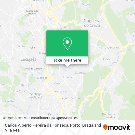 Carlos Alberto Pereira da Fonseca map