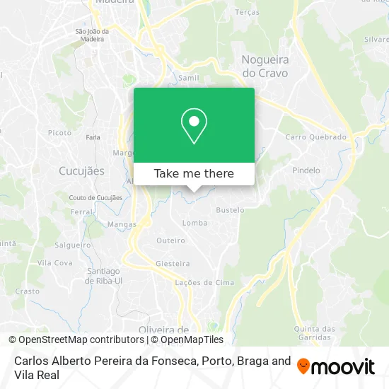 Carlos Alberto Pereira da Fonseca map