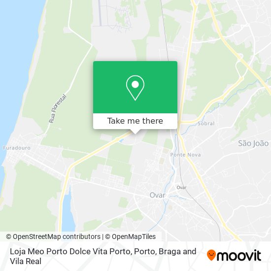 Loja Meo Porto Dolce Vita Porto map