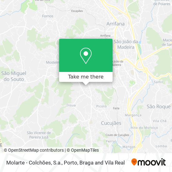 Molarte - Colchões, S.a. mapa